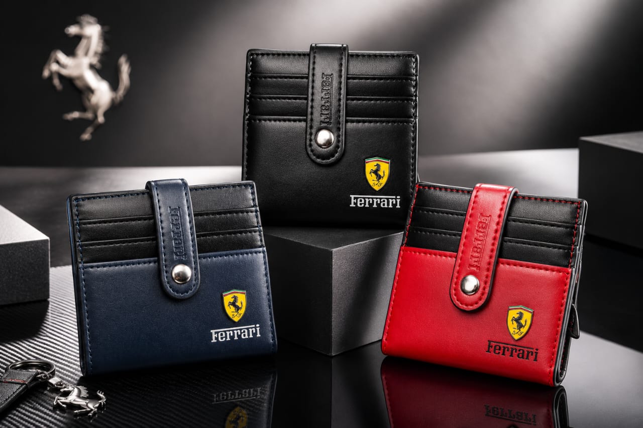 2-in-1 Smart Ejector Wallet – Scuderia Racing Edition