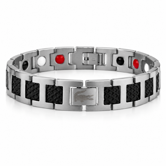 Lacoste Premium Stainless Steel Magnetic Bracelet