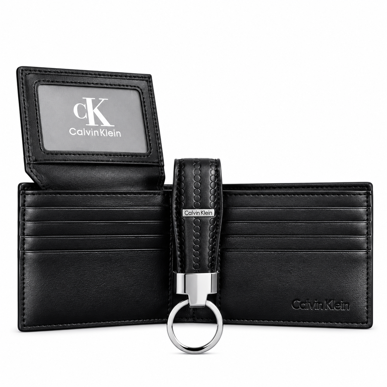 C.K Premium Wallet & Keychain Set – Luxury Gift Edition