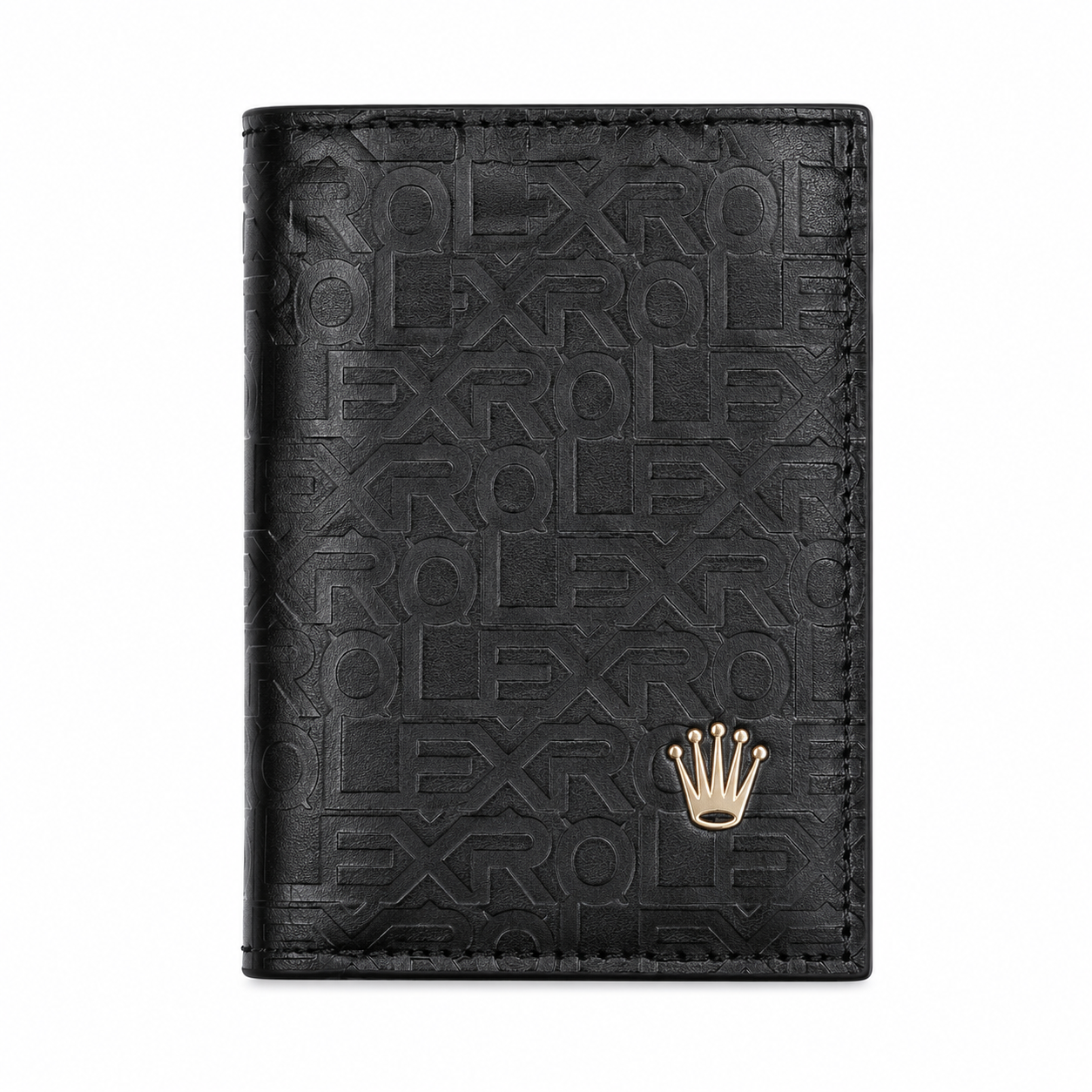 Luxury Vertical Leather Wallet.