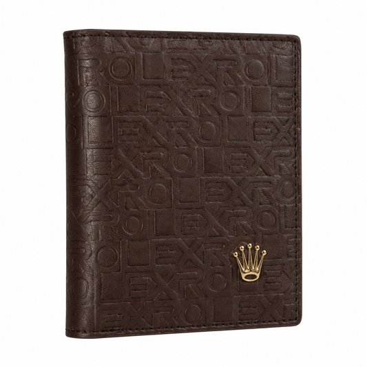 Luxury Vertical Leather Wallet.