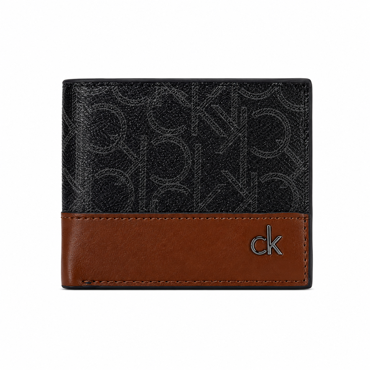 C.K Signature Contrast Wallet – CK Monogram
