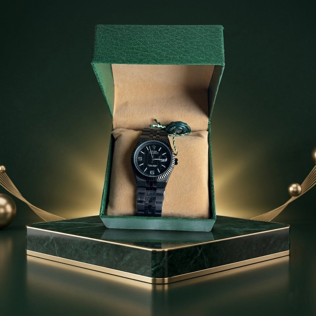 Luxury Men’s Datejust Black Dial