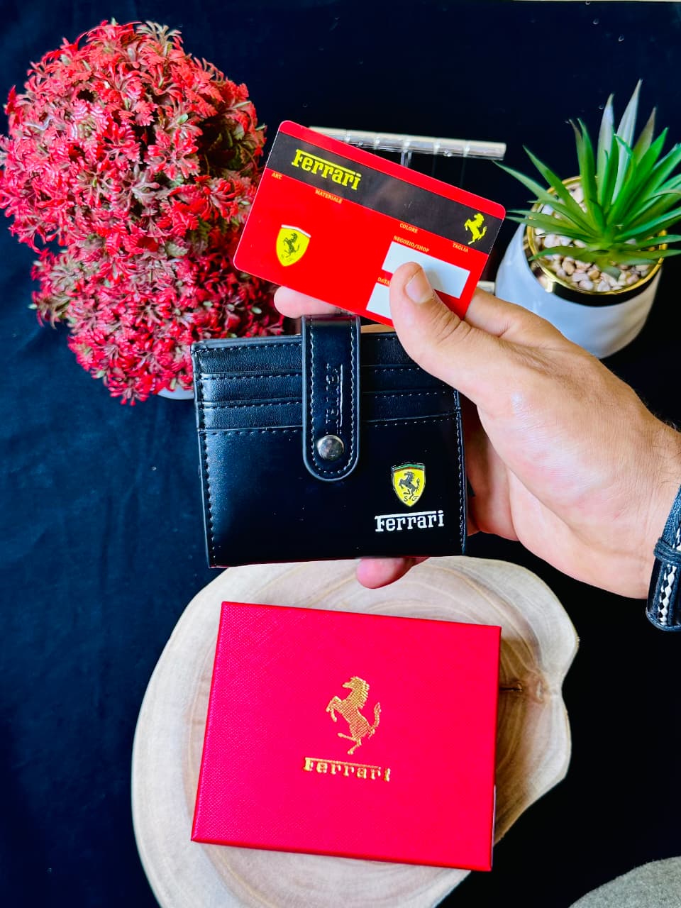 2-in-1 Smart Ejector Wallet – Scuderia Racing Edition