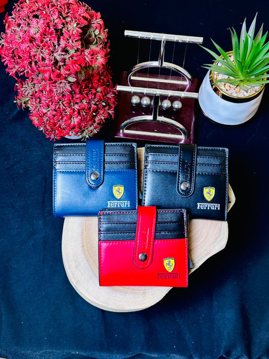2-in-1 Smart Ejector Wallet – Scuderia Racing Edition