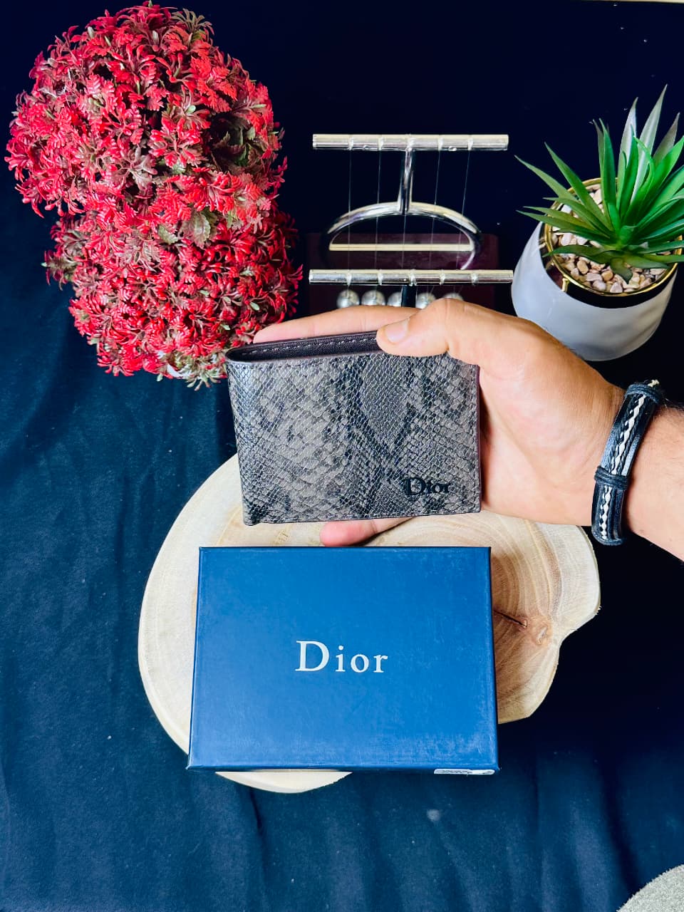 Snake Texture Premium Wallet