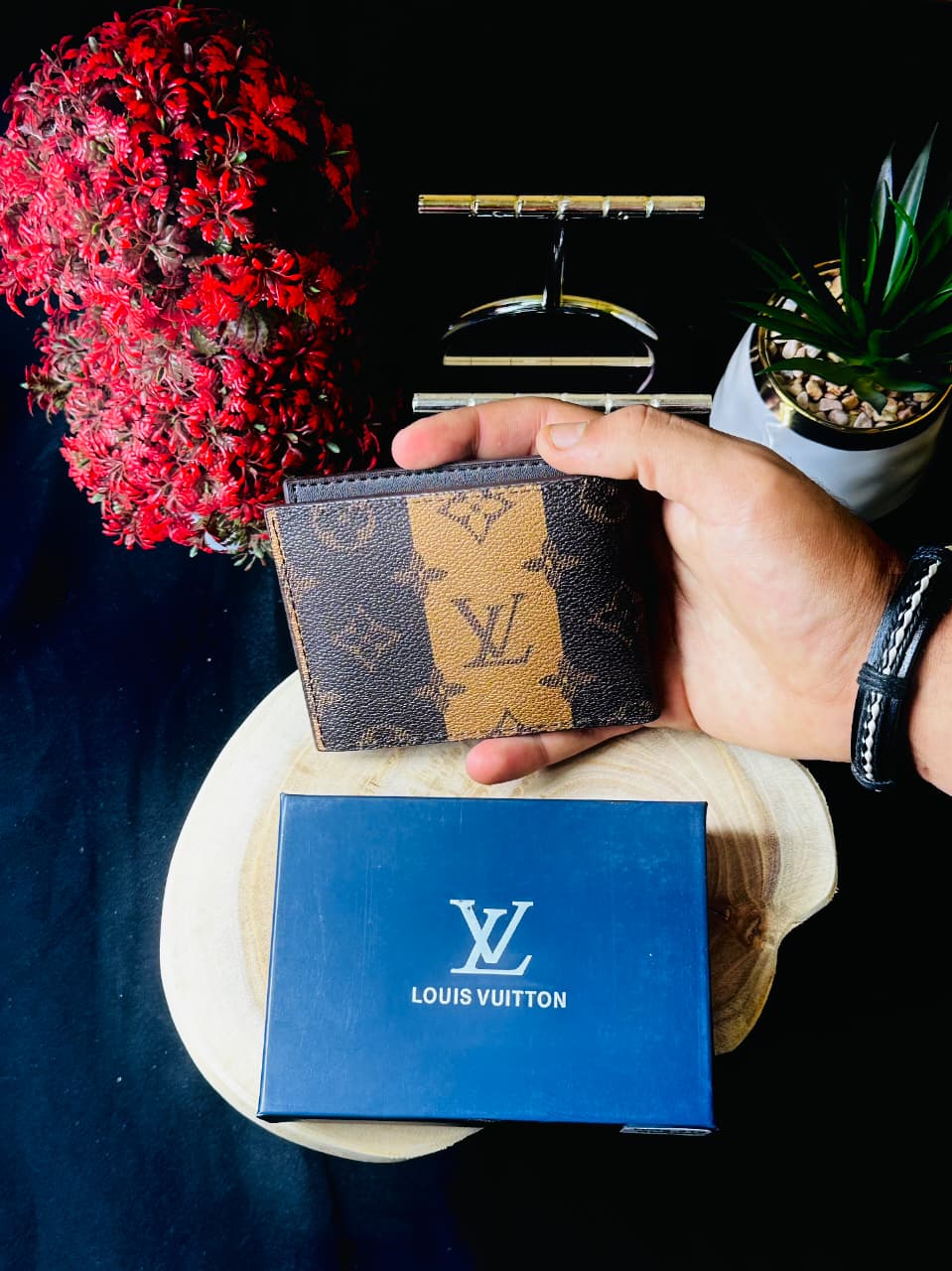 Monogram Premium Wallet – Elegant Classic Edition