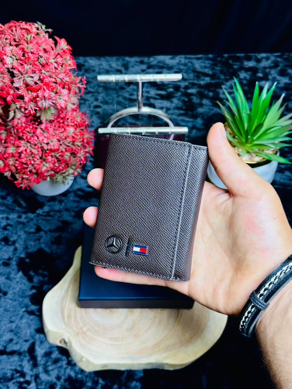TM  x MercdesCompact Pop-Up Wallet - Special Edition