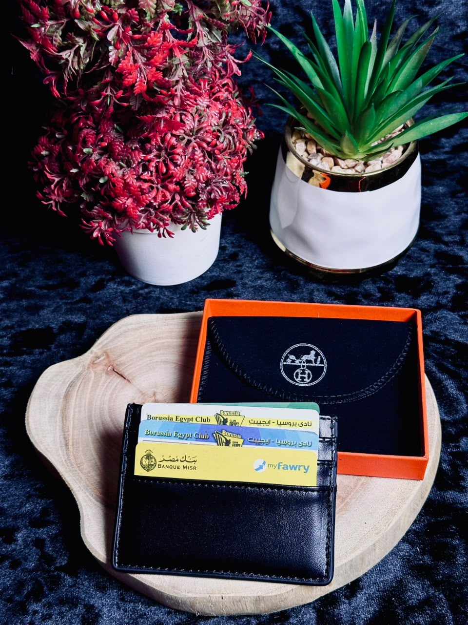 Hermes Classic Card Holder – Black Edition