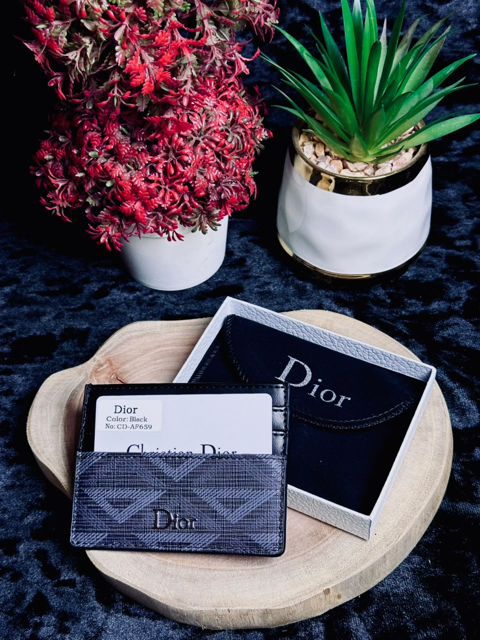 D Card Holder Monogram Edition
