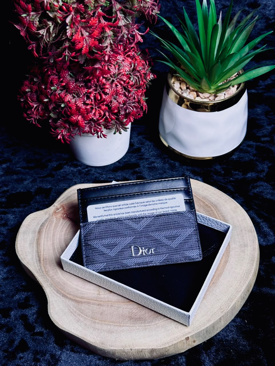 D Card Holder Monogram Edition