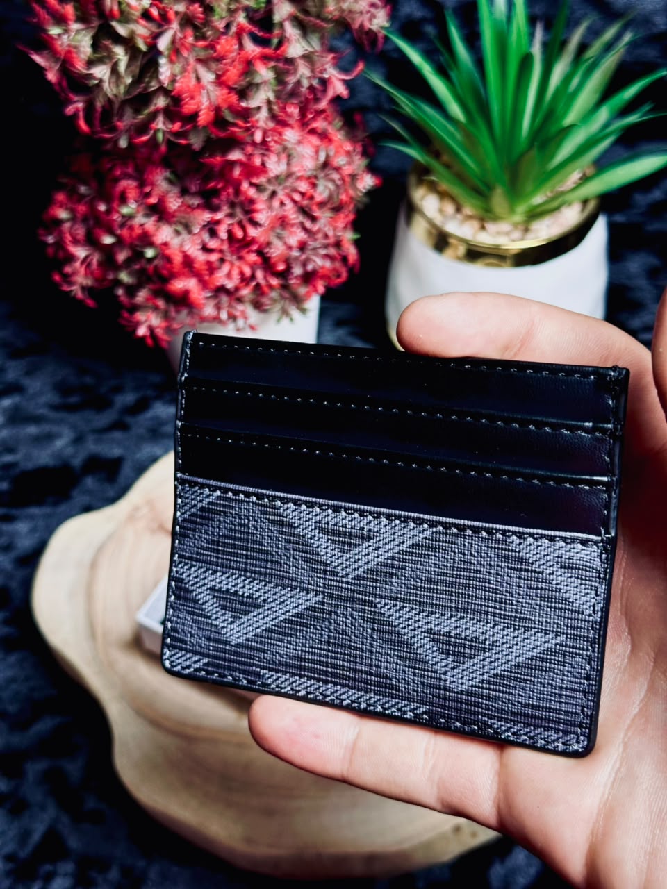 D Card Holder Monogram Edition