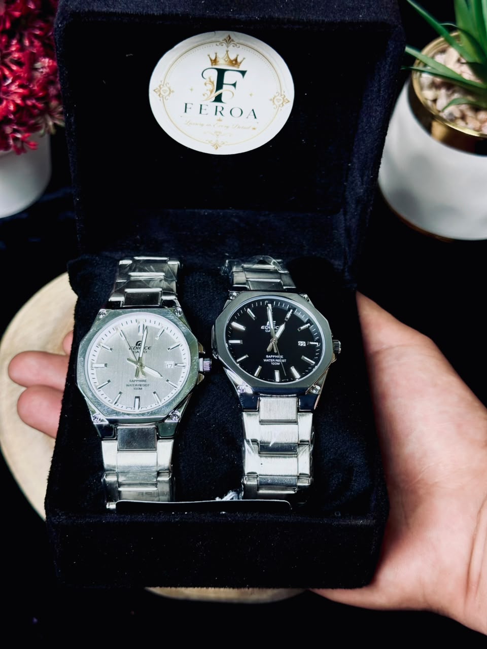 Cassio Edifice Sapphire Elegant Watch