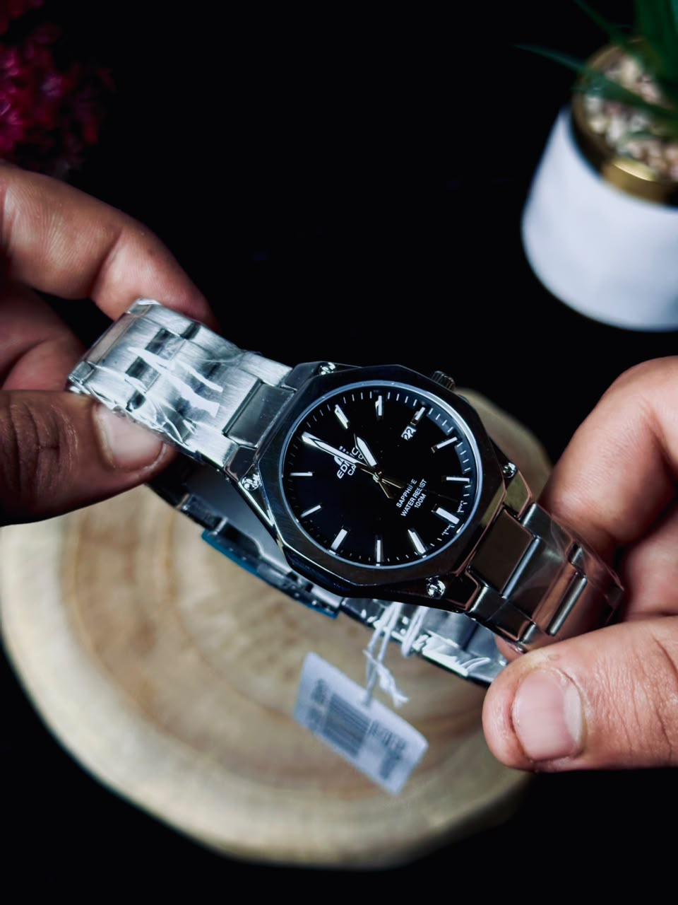Cassio Edifice Sapphire Elegant Watch