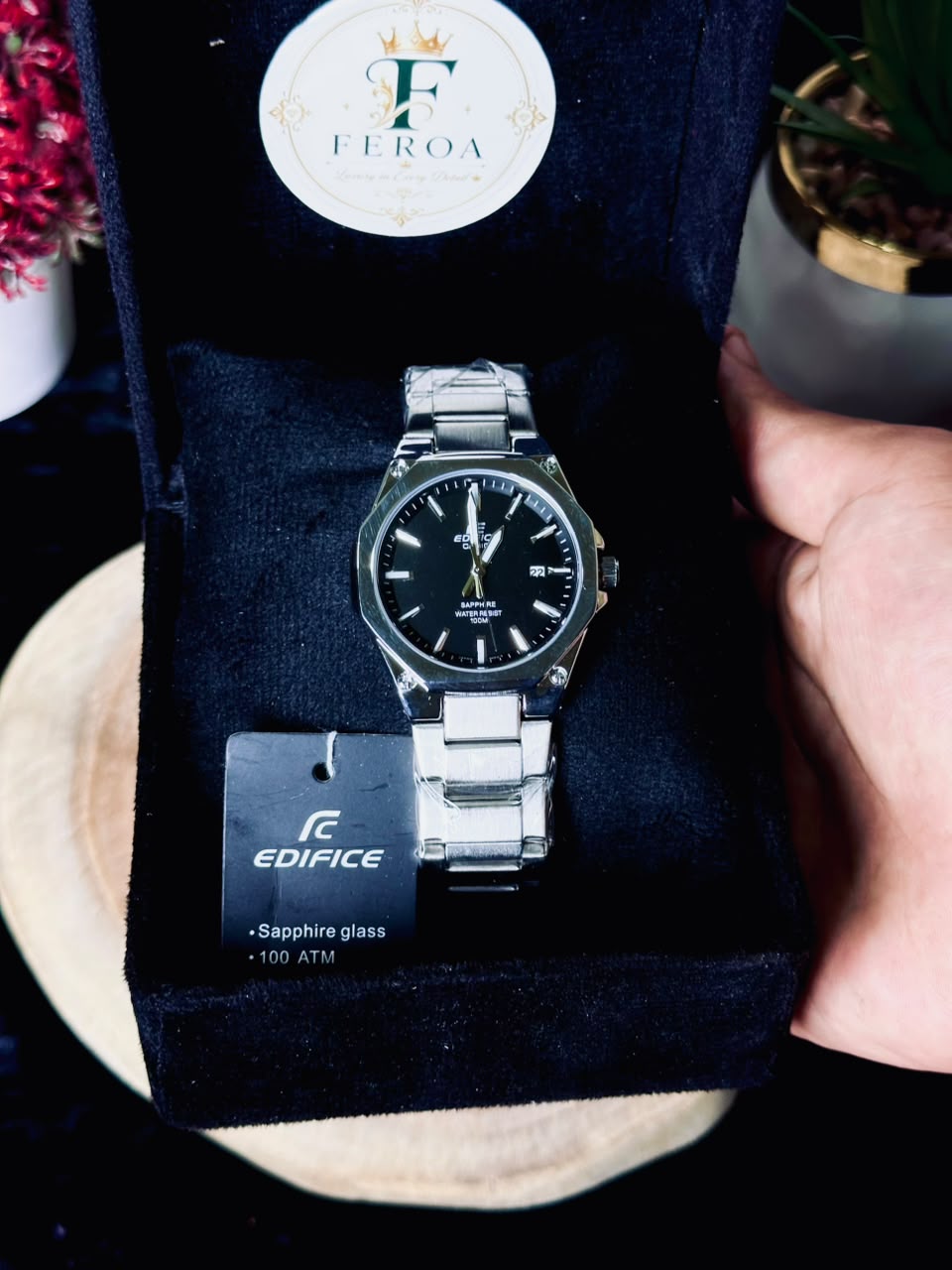 Cassio Edifice Sapphire Elegant Watch