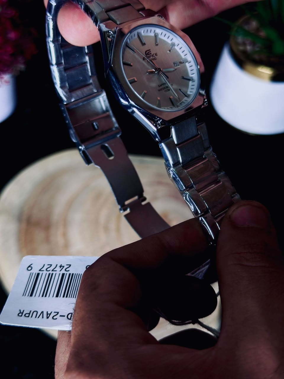 Cassio Edifice Sapphire Elegant Watch