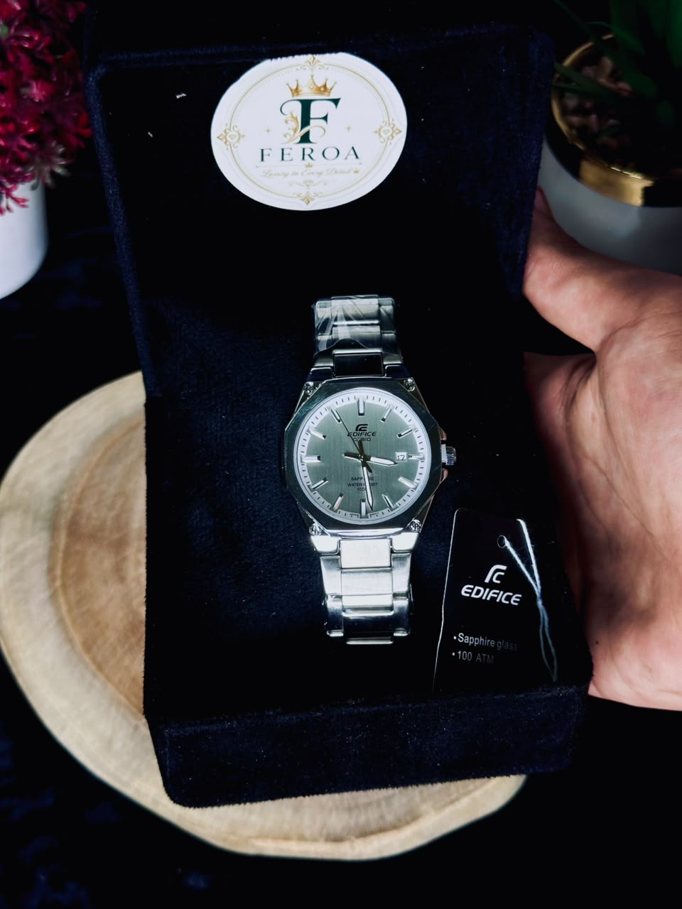 Cassio Edifice Sapphire Elegant Watch
