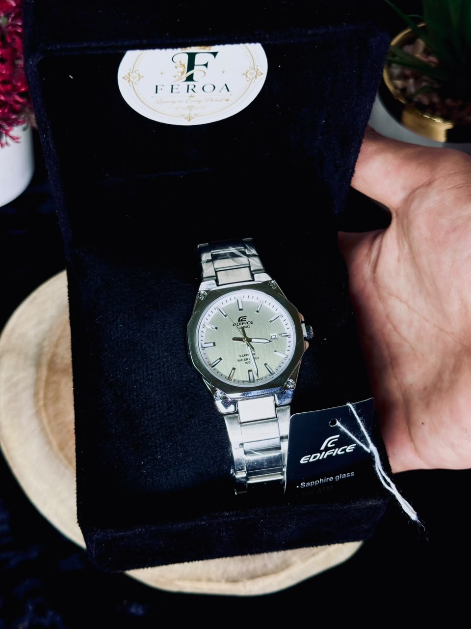 Cassio Edifice Sapphire Elegant Watch