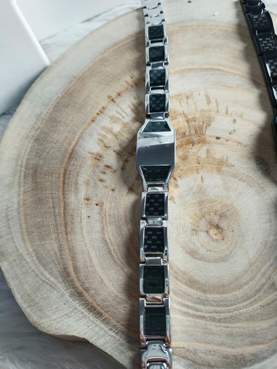 Lacoste Ceramic & Carbon Sport Bracelet