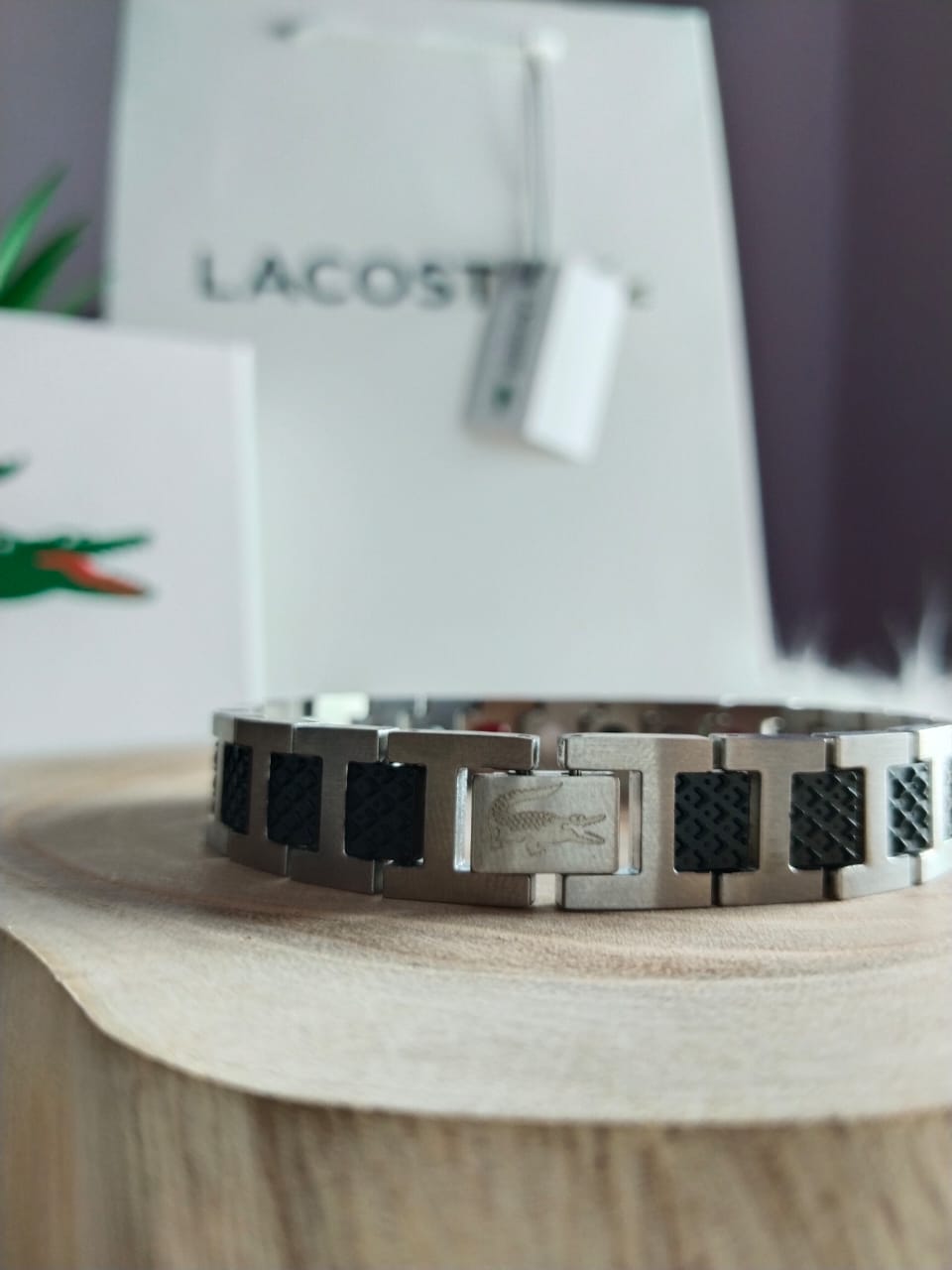 Lacoste Premium Stainless Steel Magnetic Bracelet