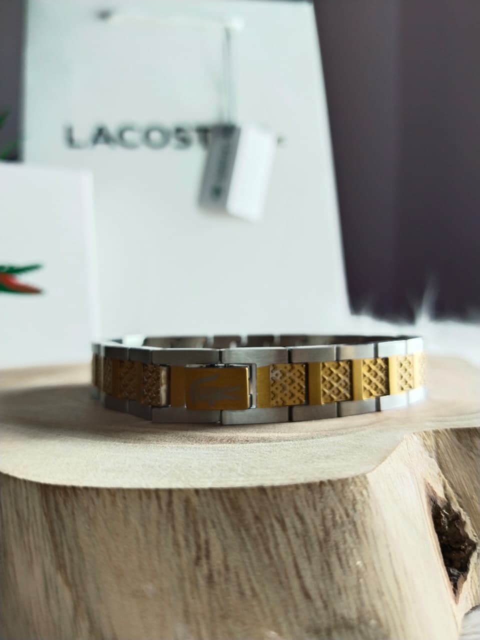 Lacoste Premium Stainless Steel Magnetic Bracelet