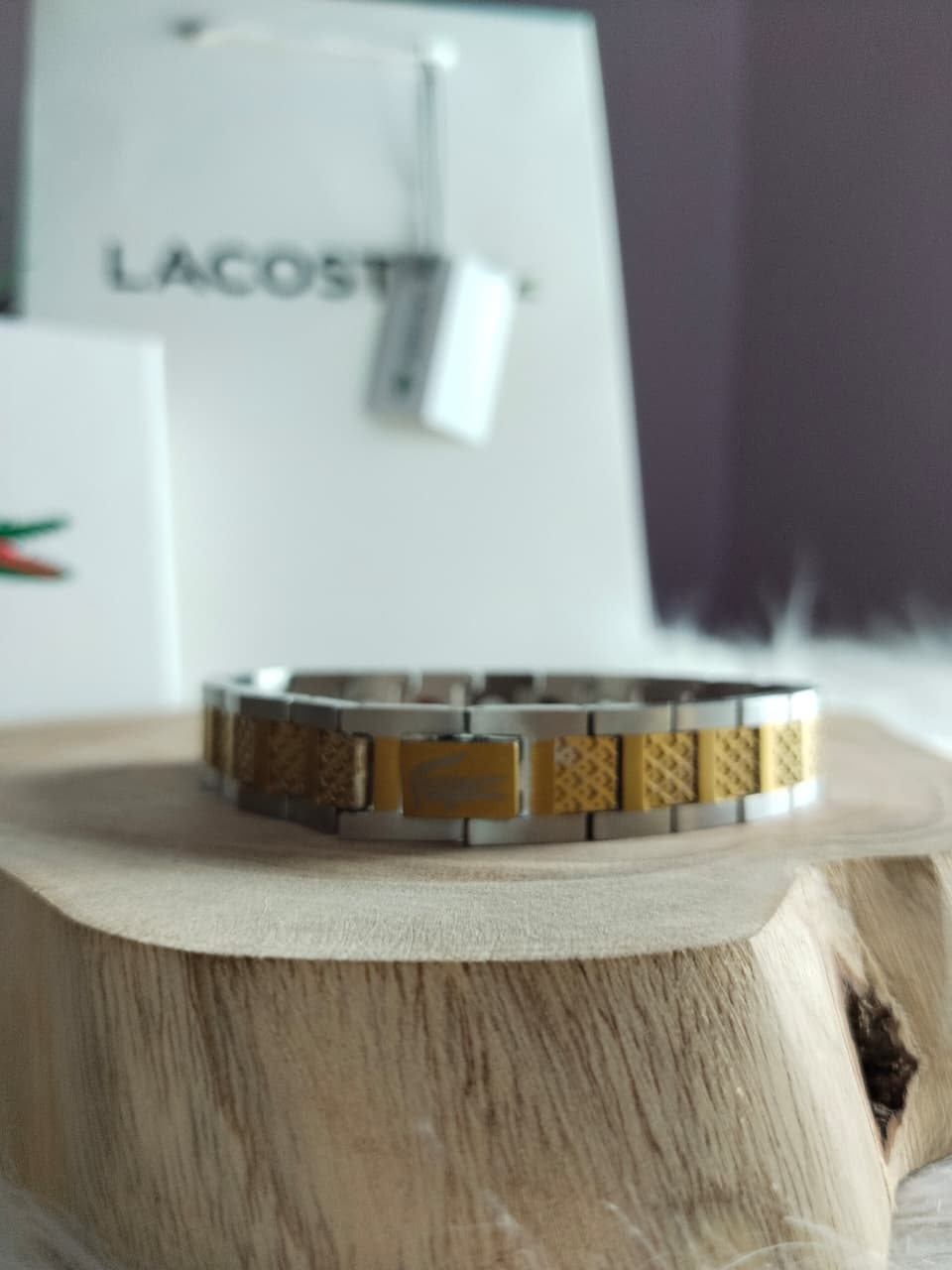 Lacoste Premium Stainless Steel Magnetic Bracelet