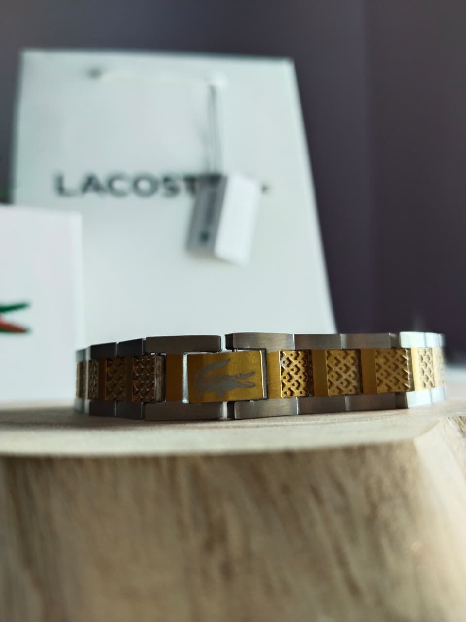 Lacoste Premium Stainless Steel Magnetic Bracelet