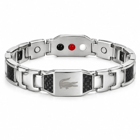 Lacoste Ceramic & Carbon Sport Bracelet