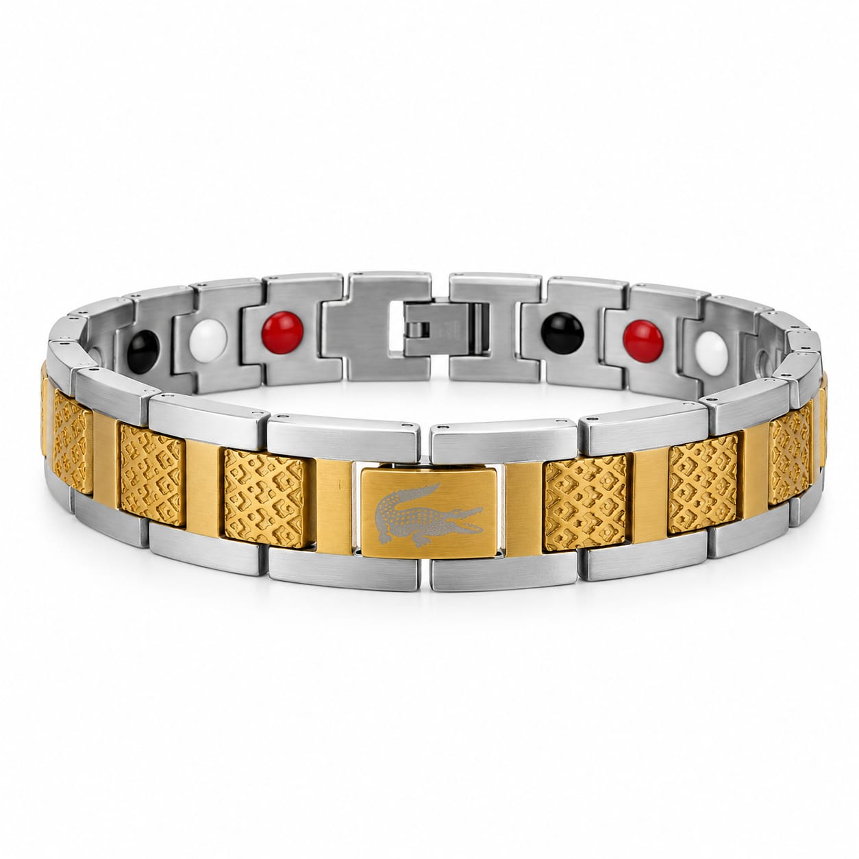 Lacoste Premium Stainless Steel Magnetic Bracelet