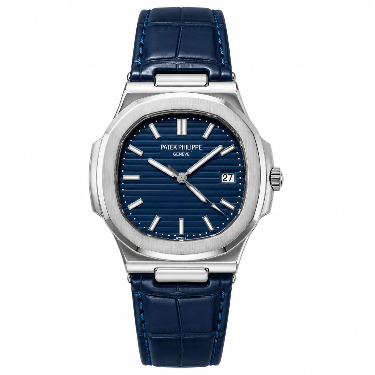 Patek Philippe  – Blue Leather Strap
