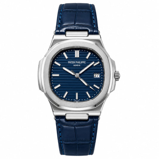 Patek Philippe  – Blue Leather Strap