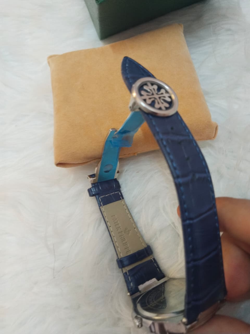 Patek Philippe  – Blue Leather Strap