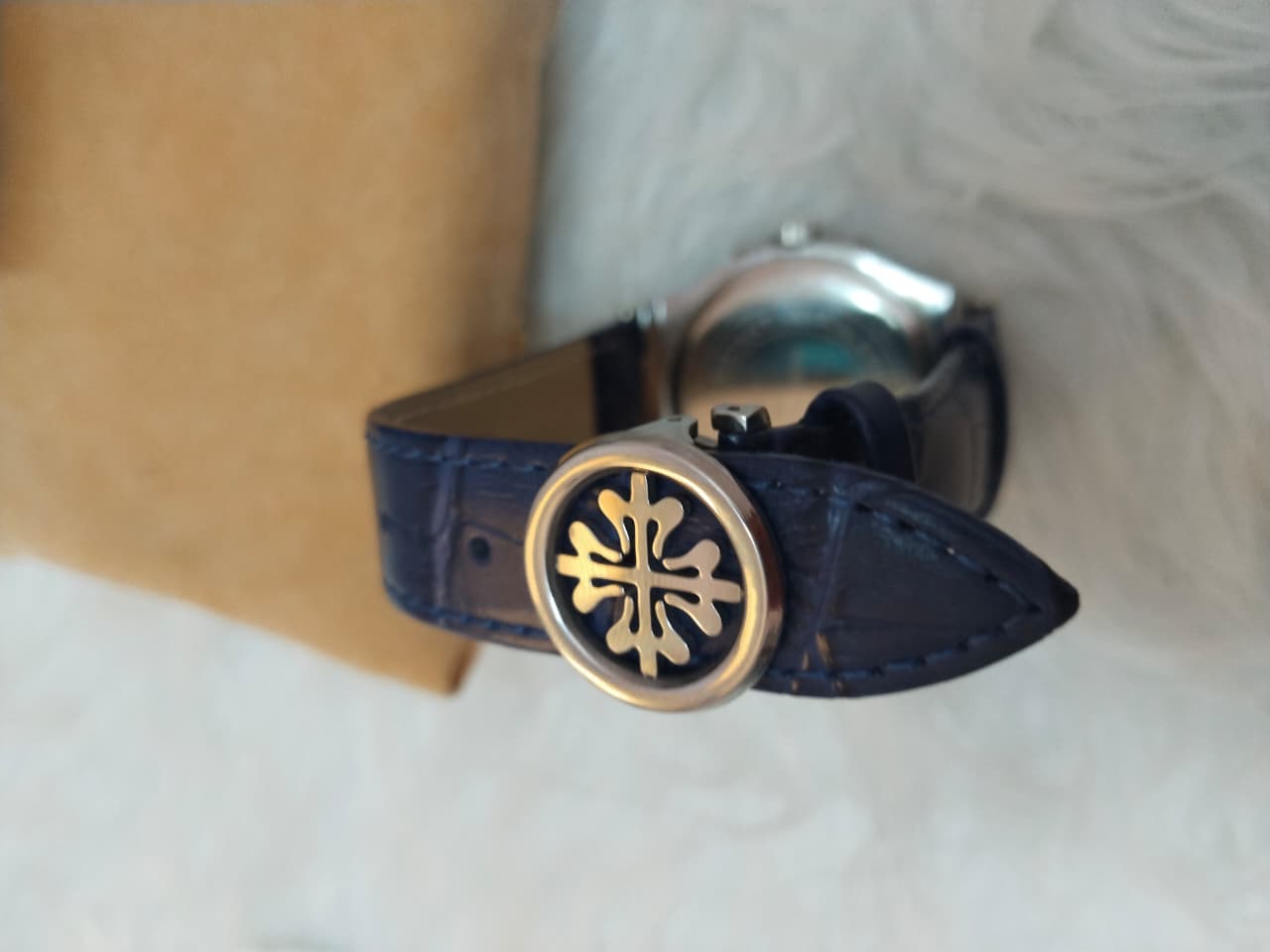 Patek Philippe  – Blue Leather Strap