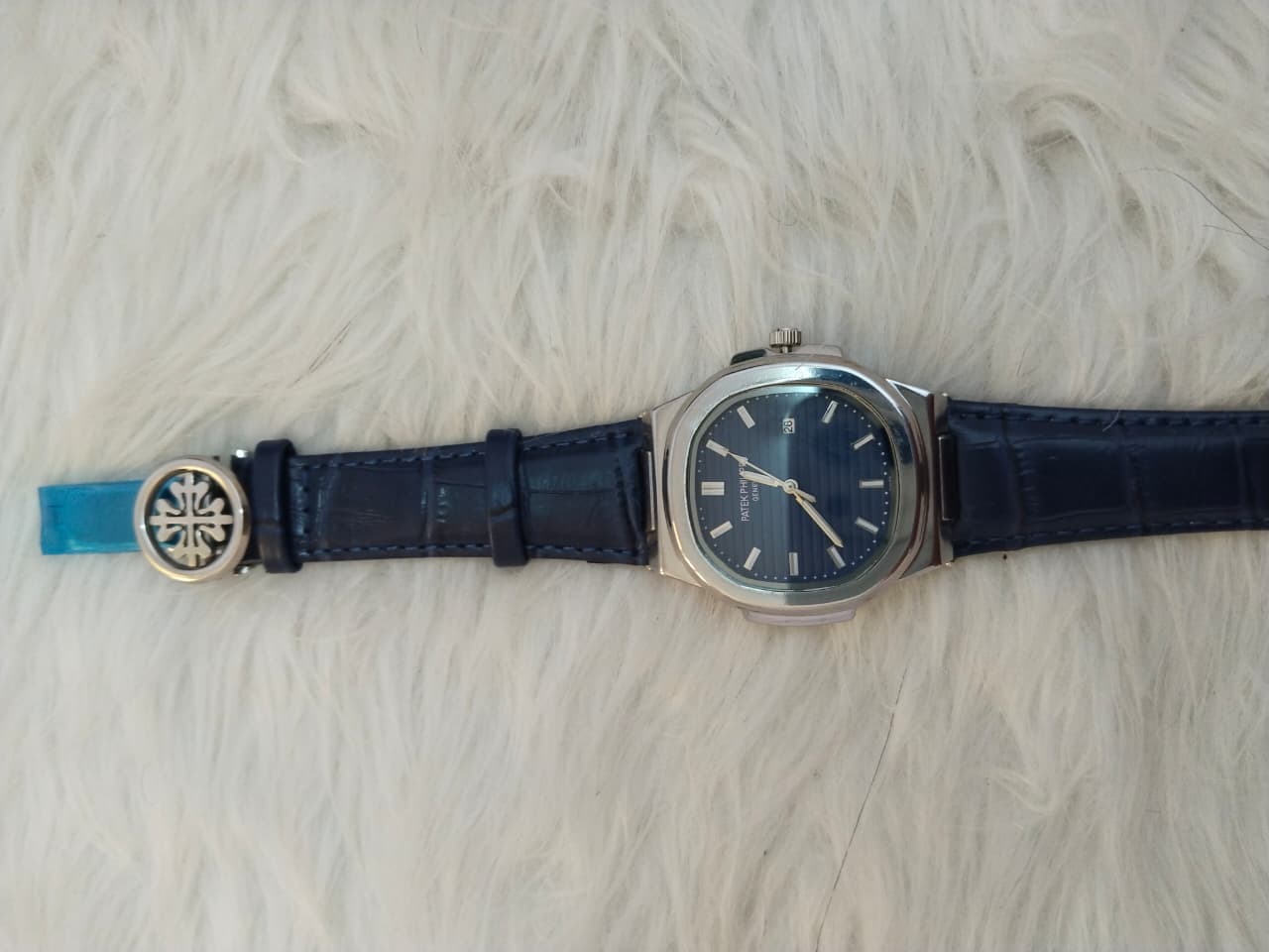 Patek Philippe  – Blue Leather Strap