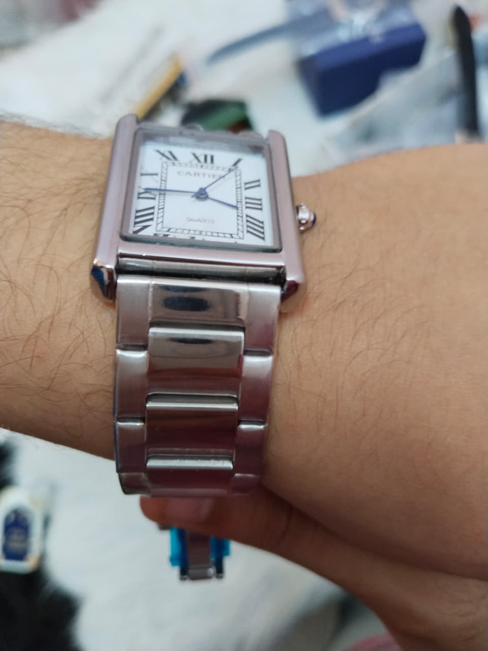 Cartier Tank Stainless Steel