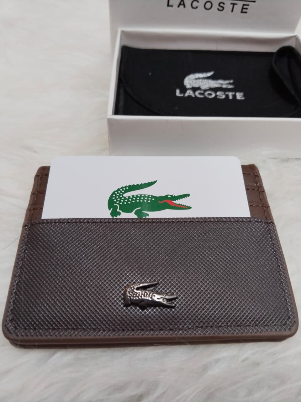 Lacoste Men's Two-Tone Bifold Wallet