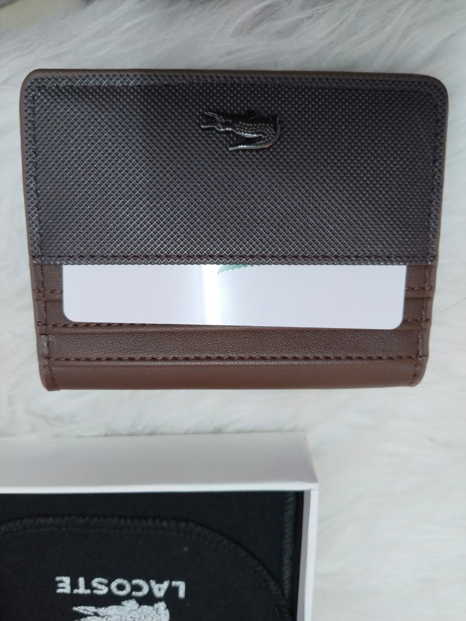 Lacoste Men's Two-Tone Bifold Wallet