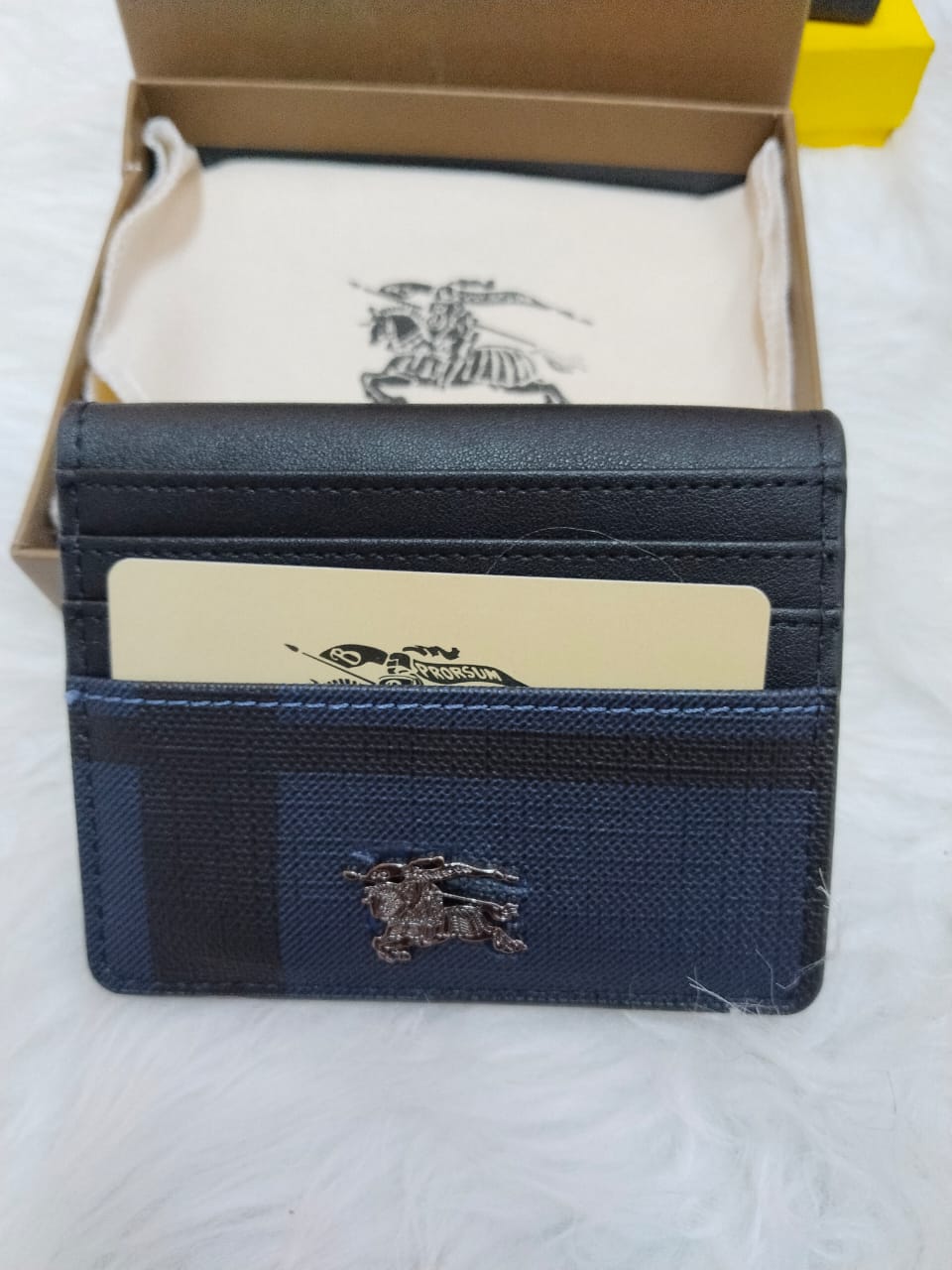 Burberry Men's Prorsum Card Holder Wallet