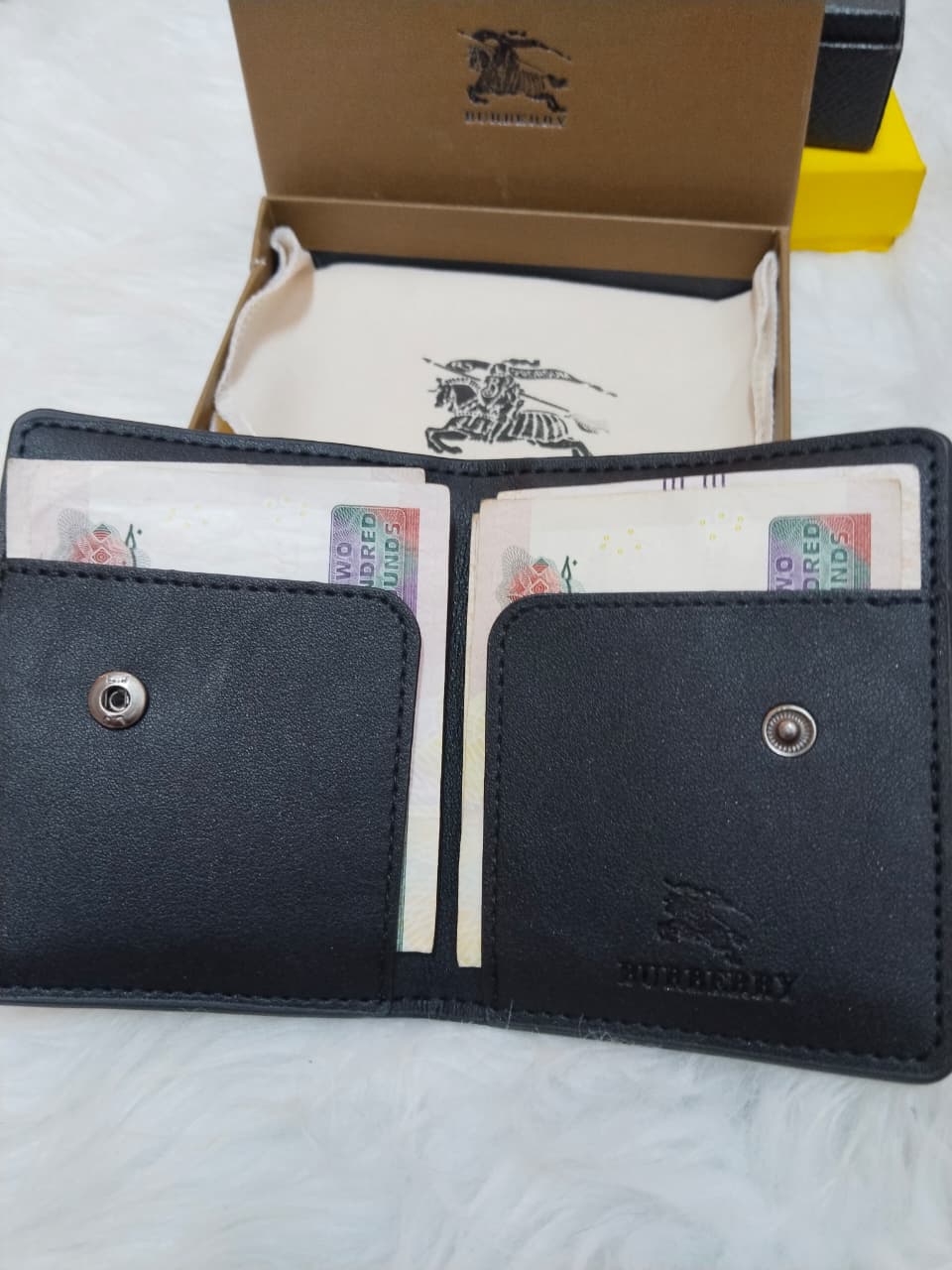 Burberry Men's Prorsum Card Holder Wallet