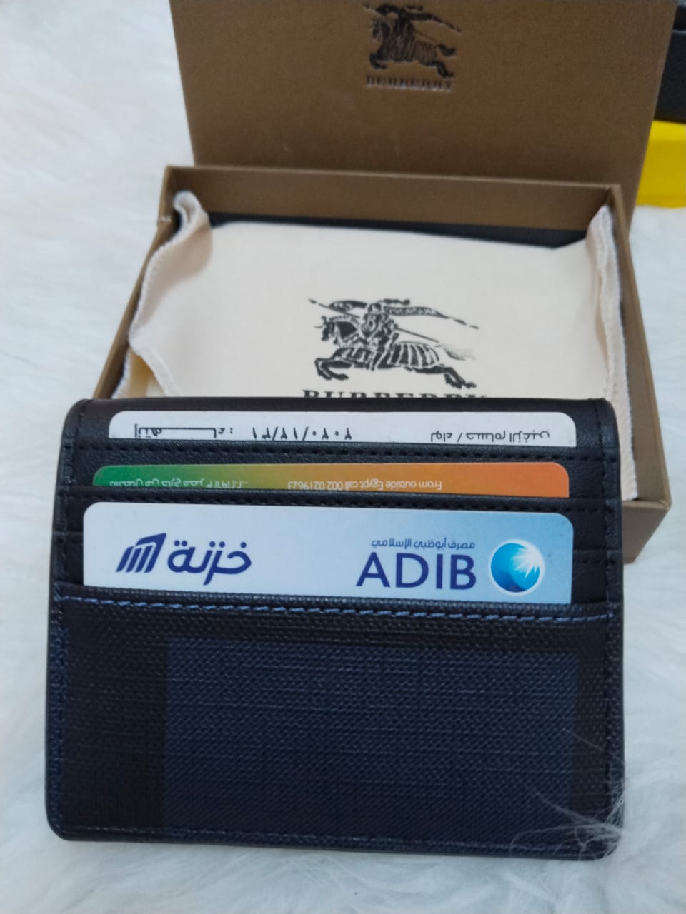 Burberry Men's Prorsum Card Holder Wallet