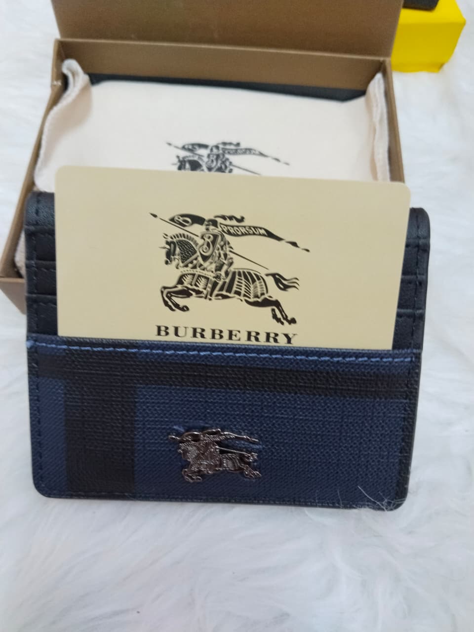 Burberry Men's Prorsum Card Holder Wallet