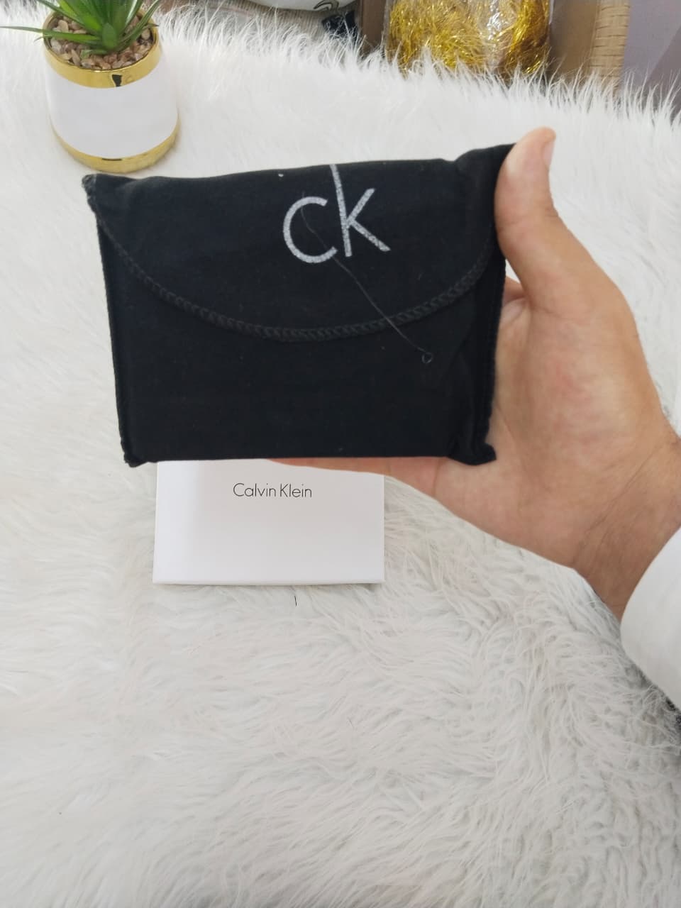Calvin Klein Premium Leather Wallet – Classic Bifold Wallet