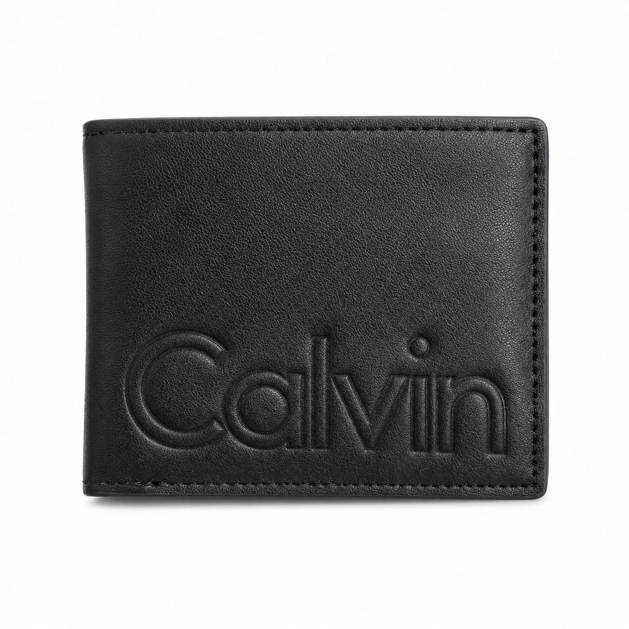 Calvin Klein Premium Leather Wallet – Classic Bifold Wallet