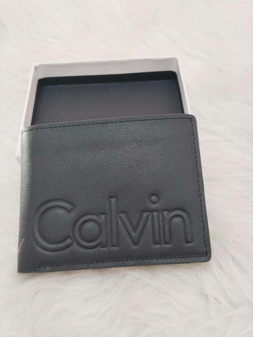 Calvin Klein Premium Leather Wallet – Classic Bifold Wallet
