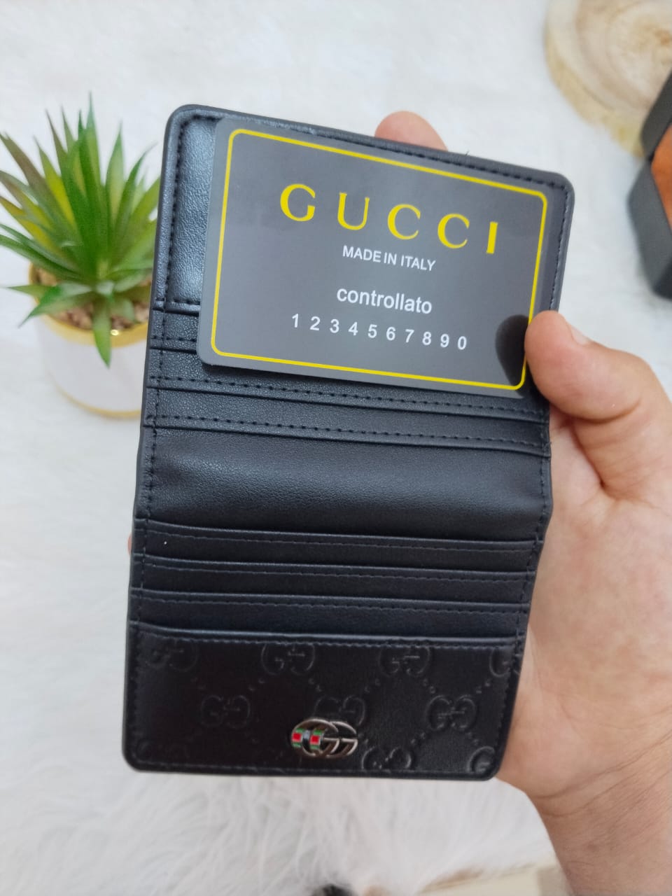 GUCCI Premium Genuine Leather