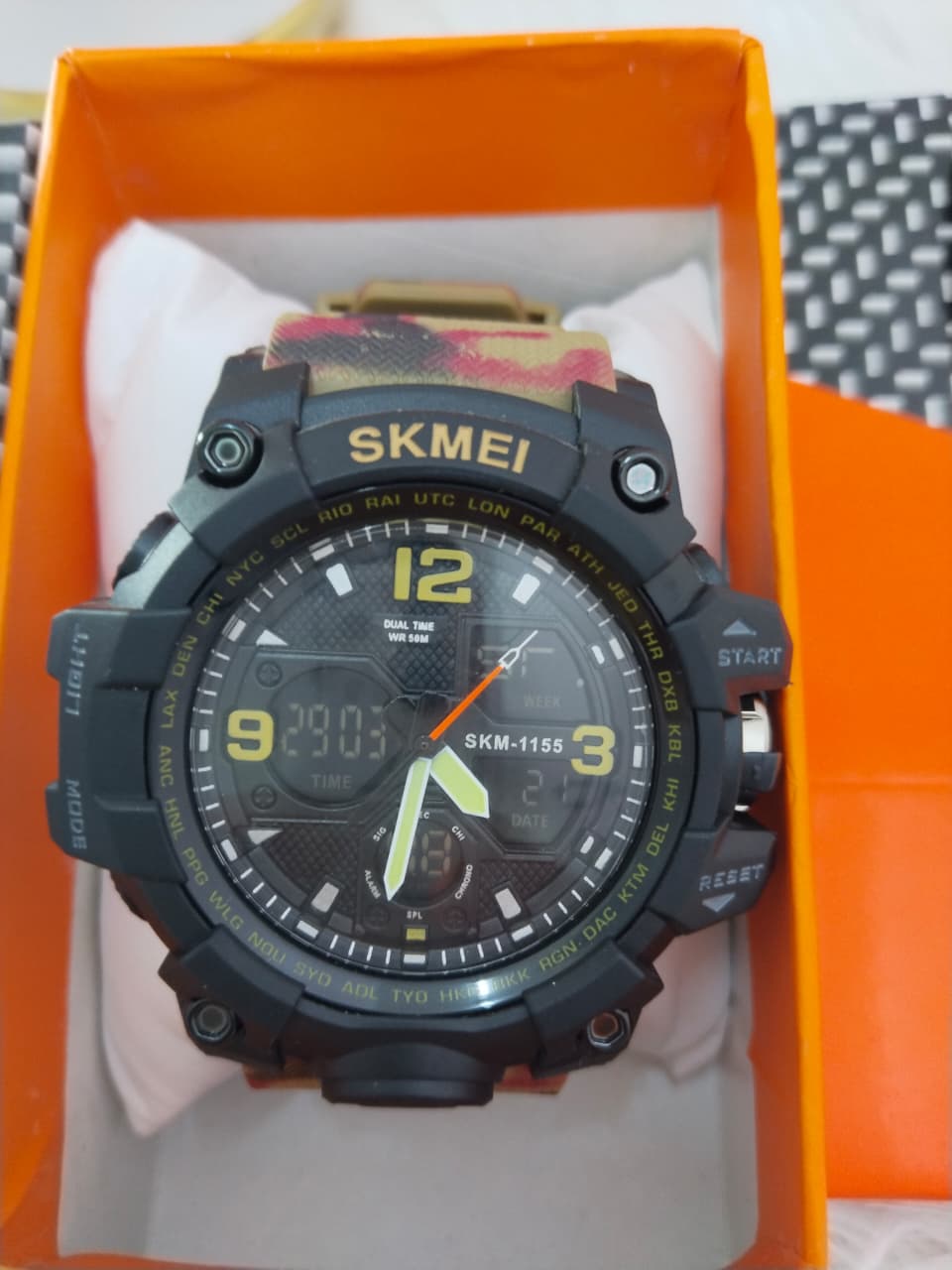 SKMEI 1155 Original Dual Display Sports Watch