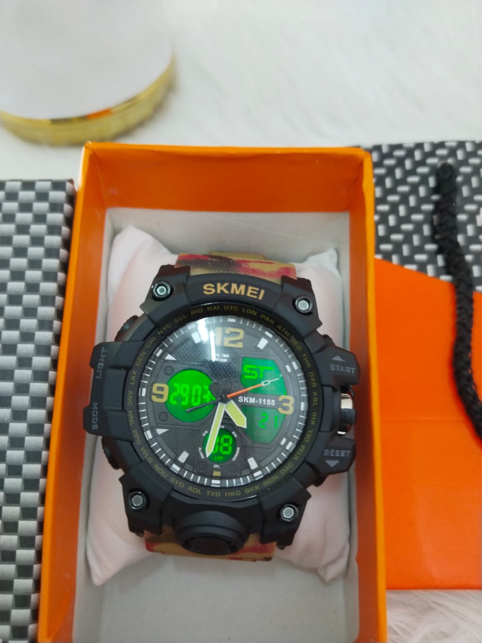 SKMEI 1155 Original Dual Display Sports Watch