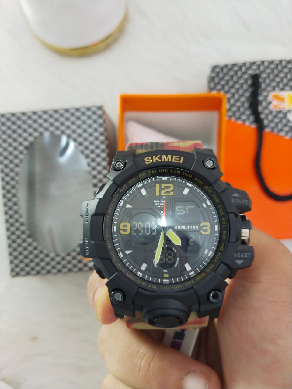 SKMEI 1155 Original Dual Display Sports Watch