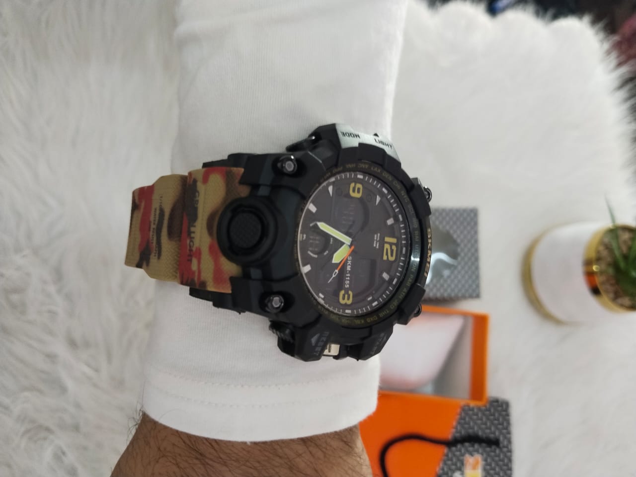 SKMEI 1155 Original Dual Display Sports Watch