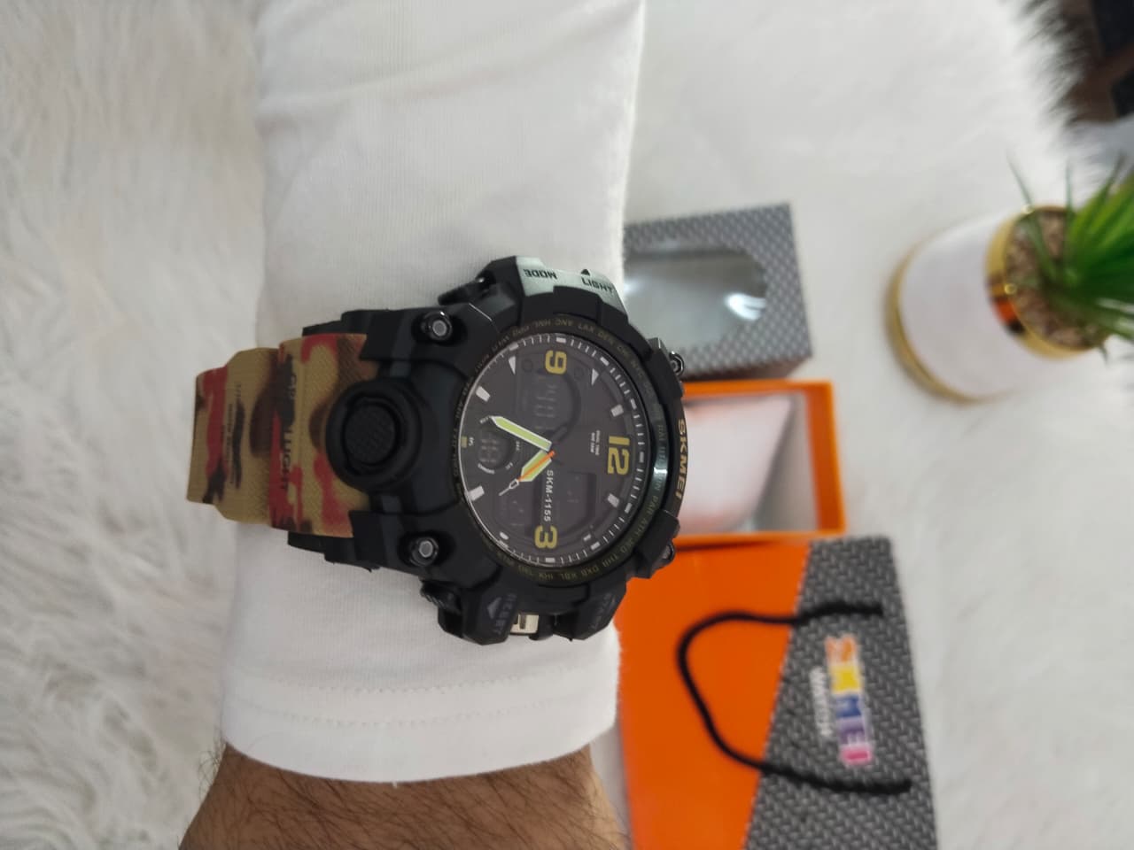 SKMEI 1155 Original Dual Display Sports Watch